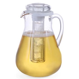 CARAFFA ACRILICO C/TUBO lt.3