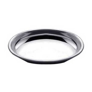 OVALE Fondo INOX cm30  - 4552030 | Novalberghiera
