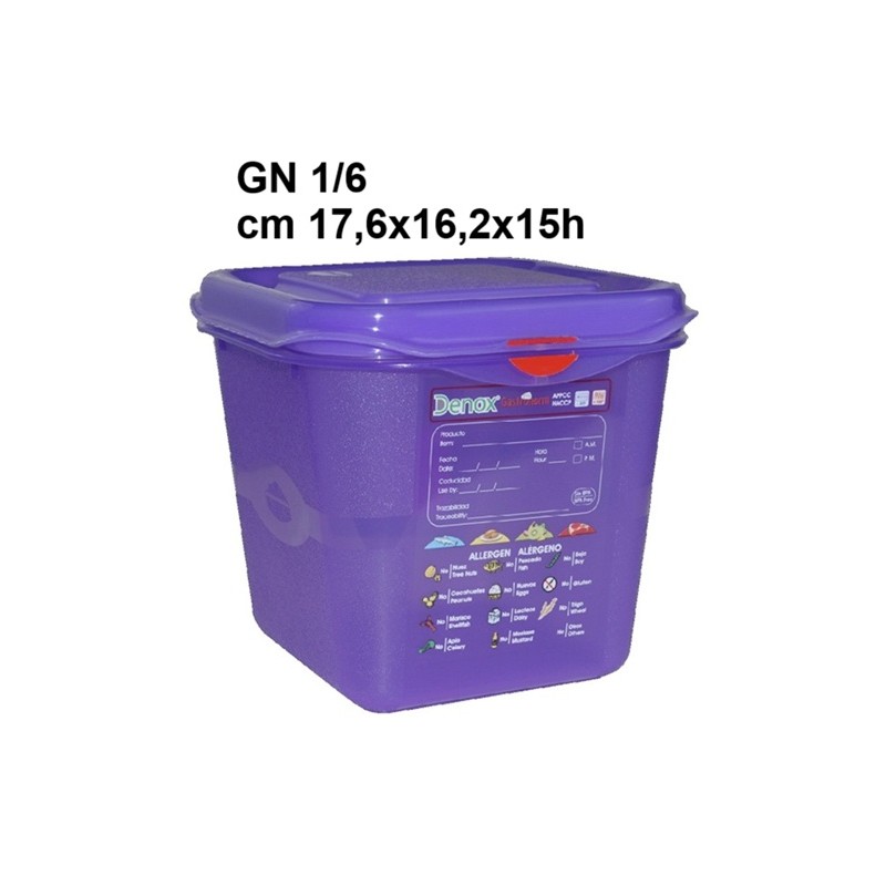 VASCA GN 1/6 VIOLA PP.C/COP.  - 5791015 | Novalberghiera