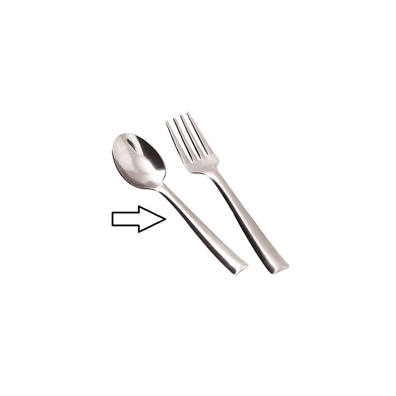 N.100 CUCCHIAINI FINGER INOX  - 1006001 | Novalberghiera