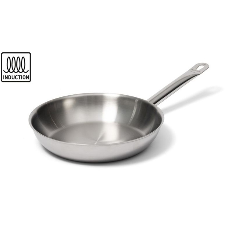 PADELLA INOX 3 PLAY cm 24x5h  - 268024 | Novalberghiera