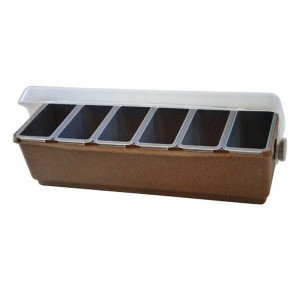 P.CONDIMENTI LEGNO 6 VAS.