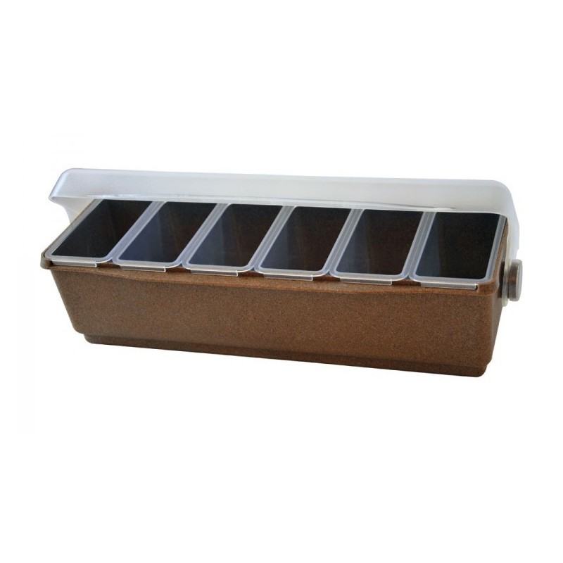 P.CONDIMENTI LEGNO 6 VAS.