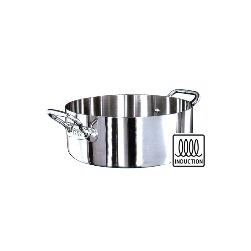 CASS.2M BASSA INOX TR.cm28x11h  - 5291028 | Novalberghiera