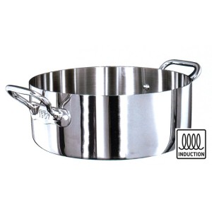 CASS.2M BASSA INOX TR.cm36x13h  - 5291036 | Novalberghiera