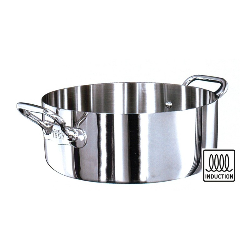 CASS.2M BASSA INOX TR.cm40x14h  - 5291040 | Novalberghiera