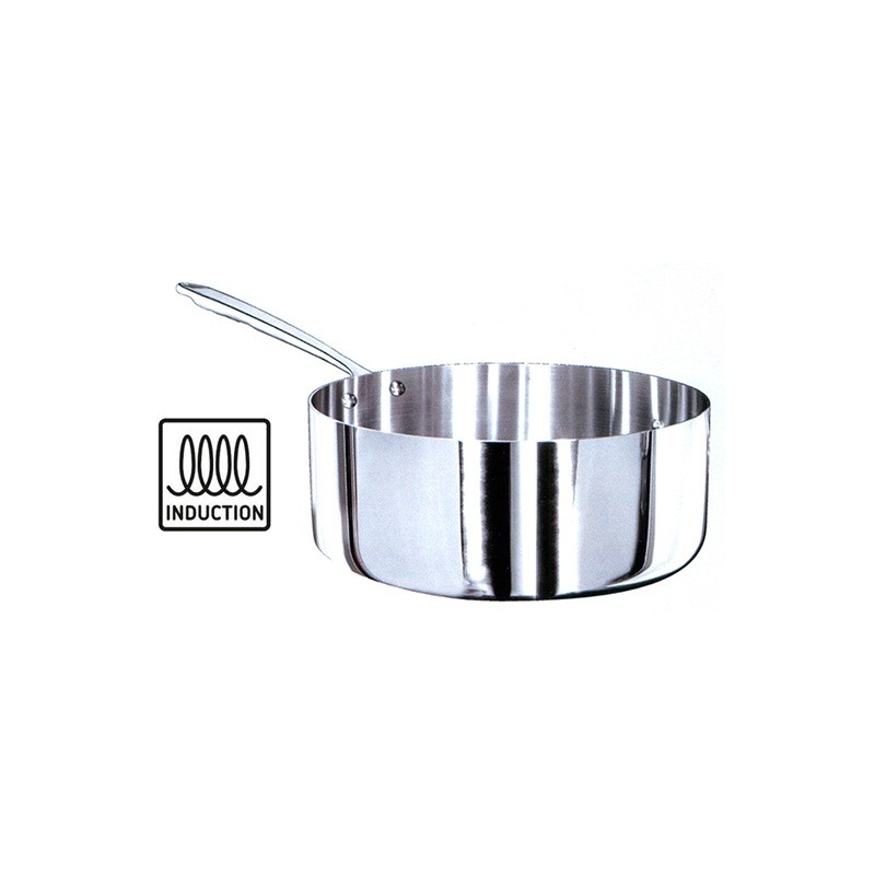 CASS.1M BASSA INOX TR.cm24x9,8h  - 5292024 | Novalberghiera