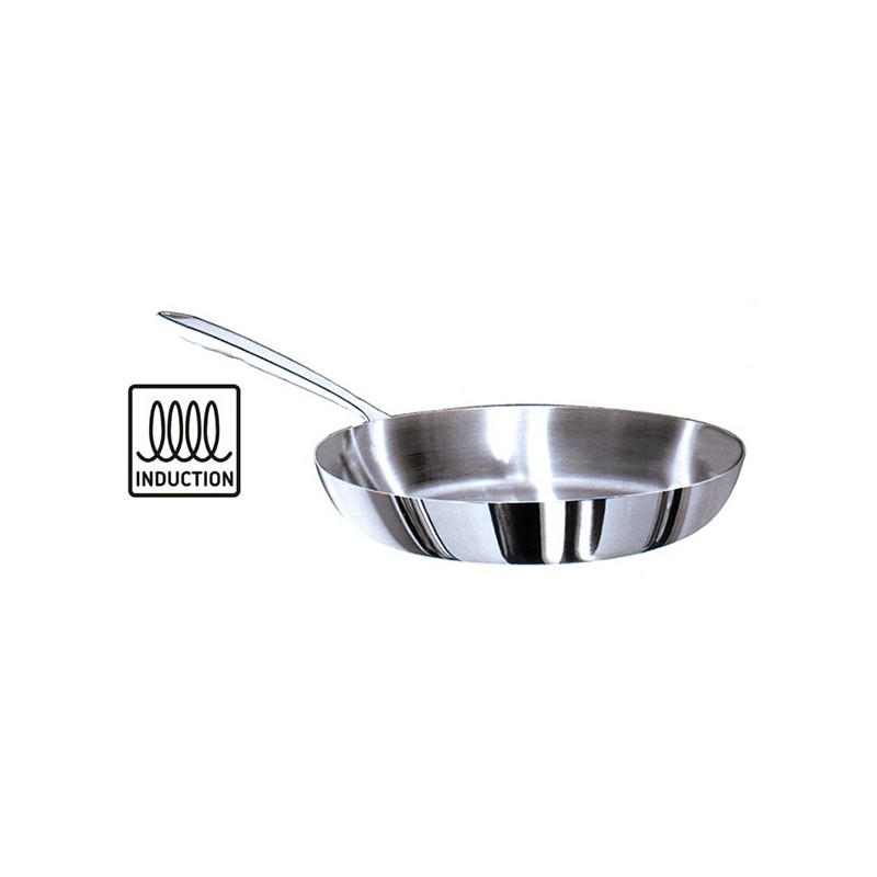 PADELLA INOX TRI.cm28x5h  - 5293028 | Novalberghiera