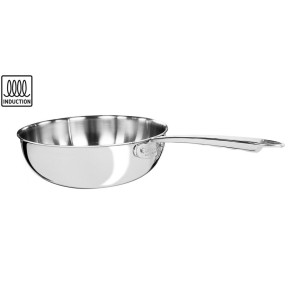 PADELLA MANTEC.INOX TRI.cm20x7,8h  - 5293220 | Novalberghiera