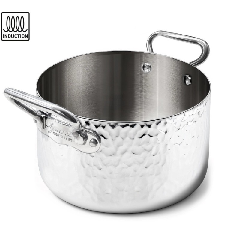 CASS.2M ALTA INOX 3PLY MARTcm24  - 5300024 | Novalberghiera
