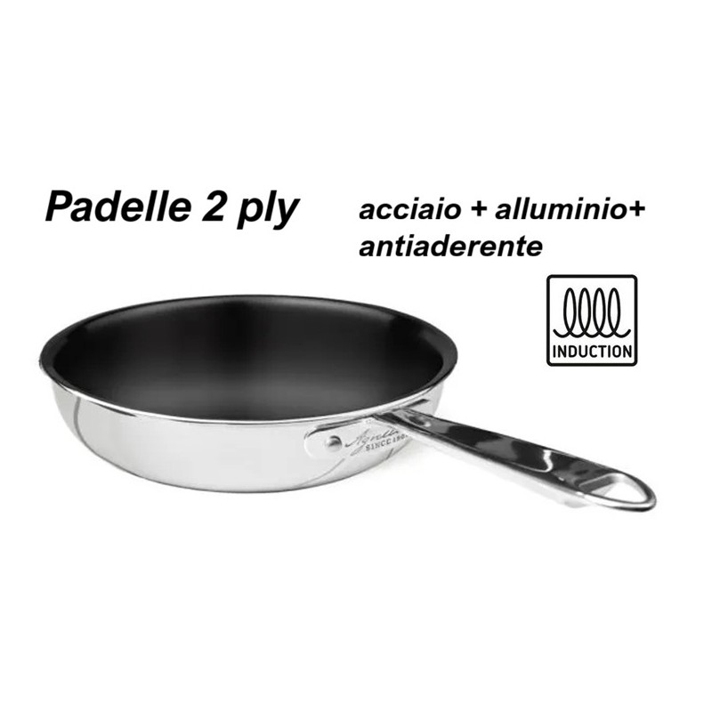 PADELLA INOX +ALLUMINIO ALTA+ANTIAD.  - 5316999 | Novalberghiera