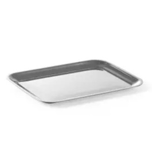 VASSOIO SERVIZIO INOX cm 20,5x15,5