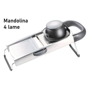 MANDOLINA INOX  4 LAME Isa