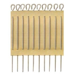 CONF. 10 SPIEDINI INOX cm30  - 5087030 | Novalberghiera