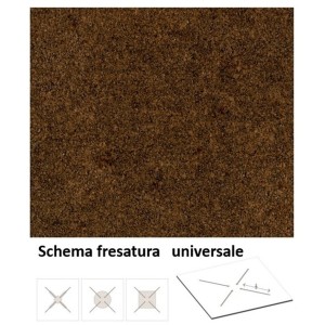 PIANO HPL.CORTEN 59x59x1  - 1369060 | Novalberghiera
