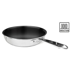 PADELLA INOX ALTA+ANTIAD.cm32x7,4  - 5316032 | Novalberghiera