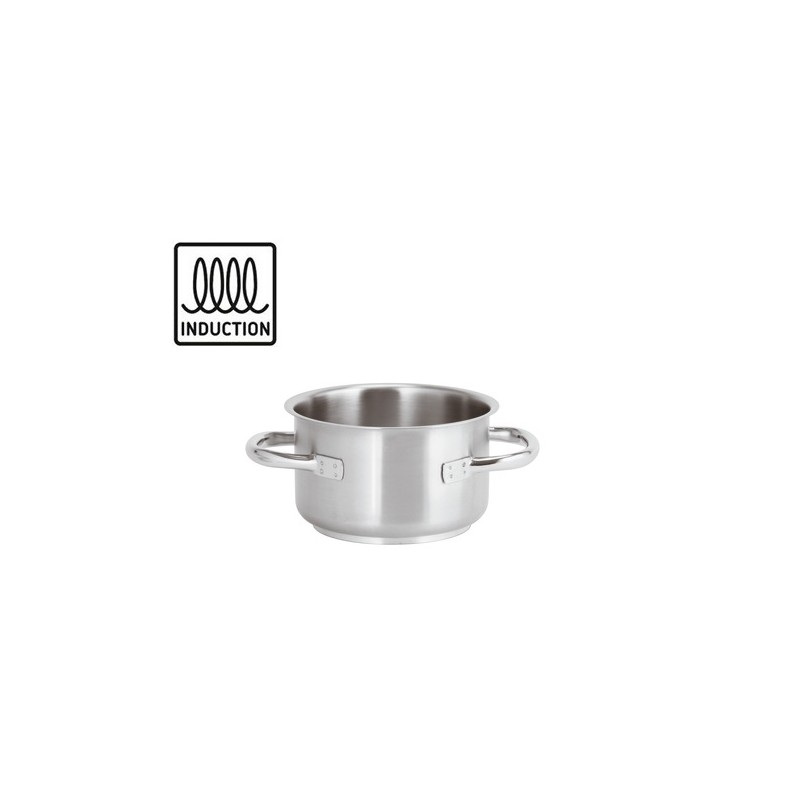 CASS 2M INOX cm16x9,5h  - 1917016 | Novalberghiera