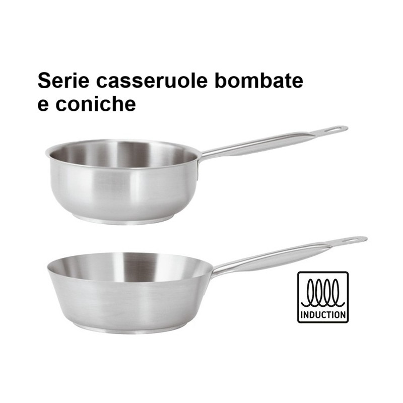 CASS.BOMBE E CONICHE INOX  - 1937999 | Novalberghiera