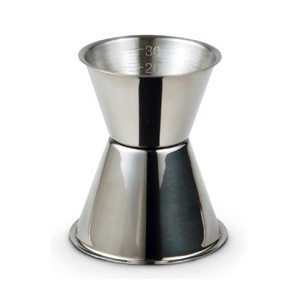 MISURINO COCKTAIL INOX 30/50ml.  - 182001 | Novalberghiera