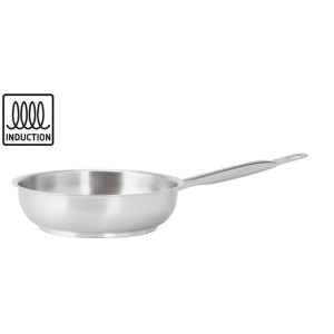PADELLA INOX cm28x5,5  - 1920028 | Novalberghiera