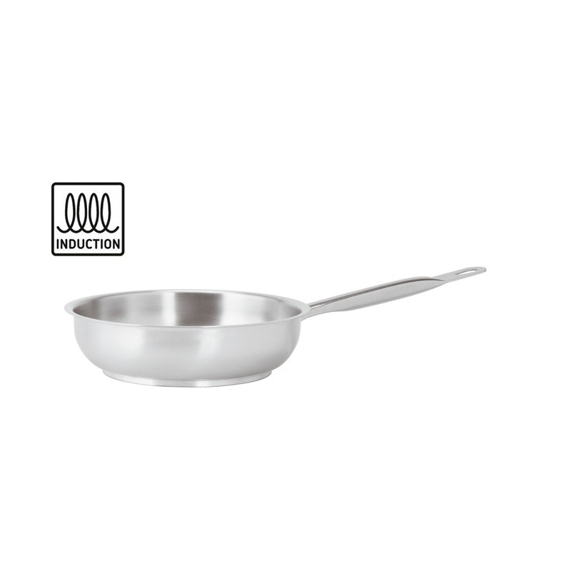PADELLA INOX cm28x5,5  - 1920028 | Novalberghiera