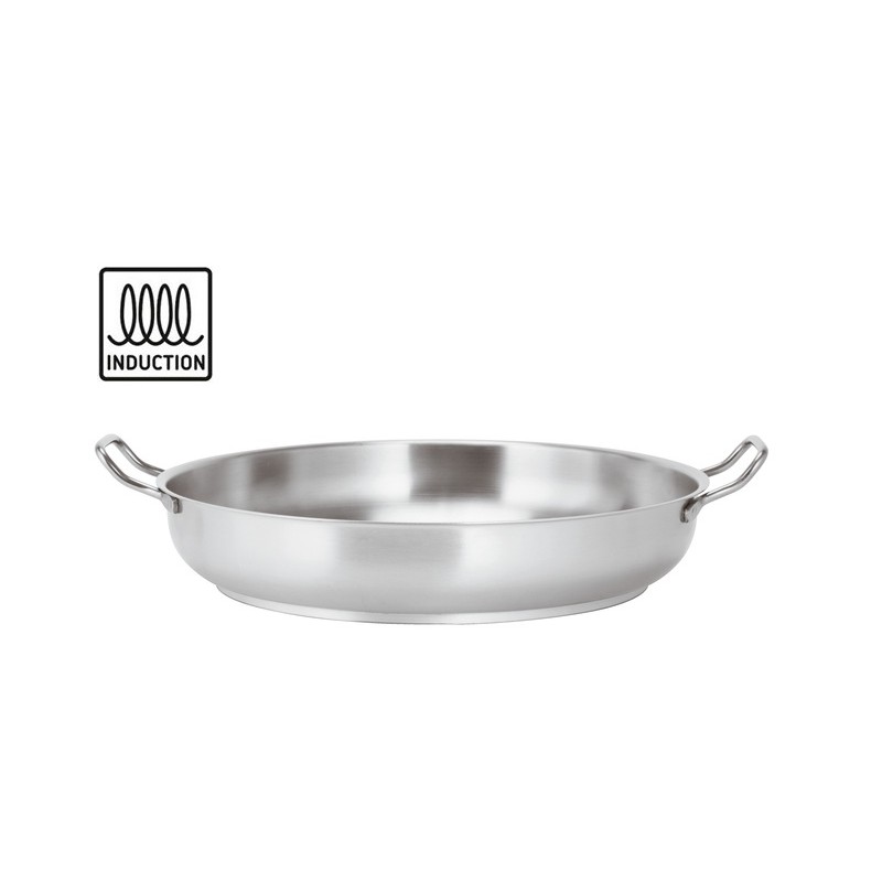 TEGAME 2M INOX cm40x6  - 1921040 | Novalberghiera
