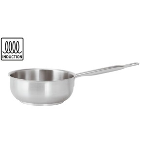 CASS.BOMBE INOX cm24x8,5h  - 1937024 | Novalberghiera