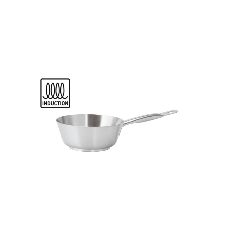 CASS.CONICA INOX  cm18x6h  - 1937118 | Novalberghiera