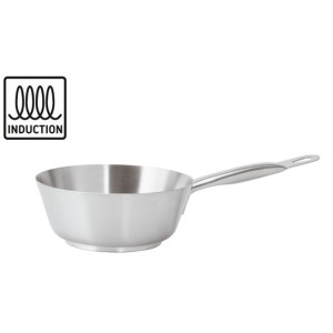 CASS.CONICA INOX  cm20x6,5h  - 1937120 | Novalberghiera