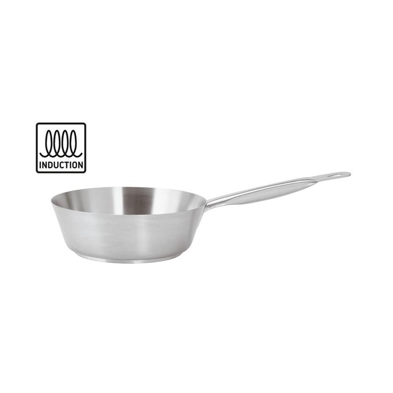 CASS.CONICA INOX  cm24x7,5h  - 1937124 | Novalberghiera