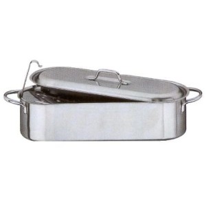 PESCERA INOX +COP+GR.cm45  - 3782045 | Novalberghiera