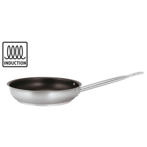 PADELLA 1M INOX+ ANTIAD.28x5,5h  - 4281028 | Novalberghiera