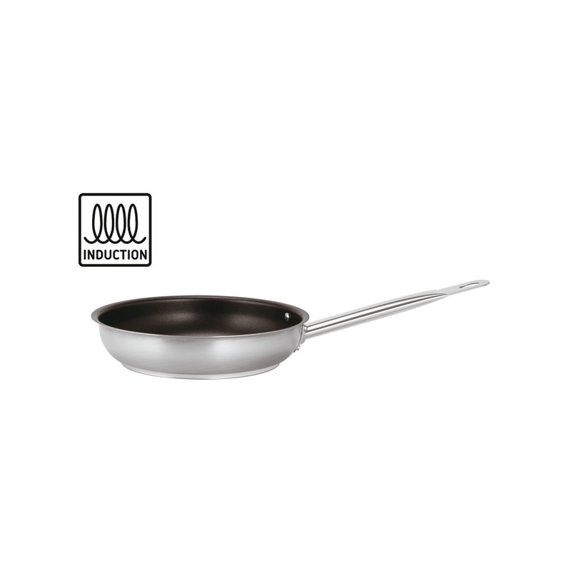 PADELLA 1M INOX+ ANTIAD.28x5,5h  - 4281028 | Novalberghiera
