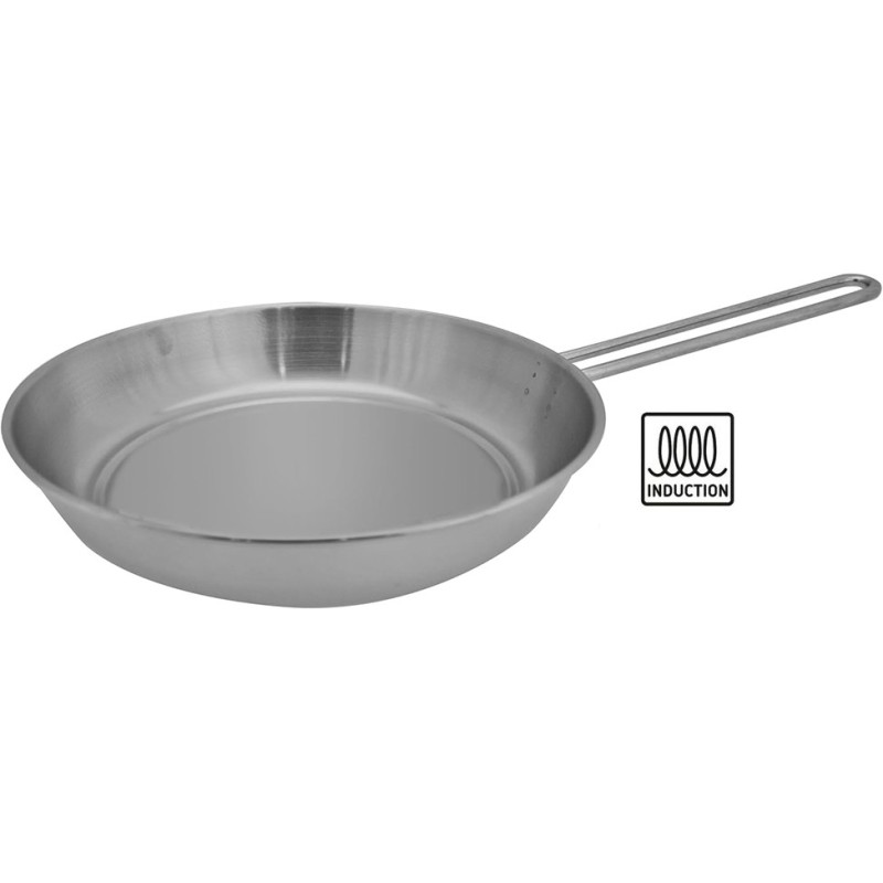 PRIMA PADELLA 1M INOX cm 28  - 1058028 | Novalberghiera