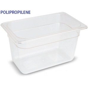 VASCA POLIPROP.GN 1/4x15h - lt.3,7  - 7103015 | Novalberghiera