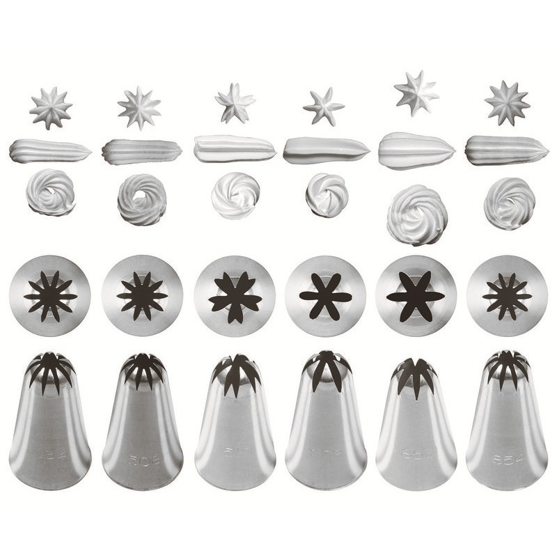 SERIE 6 BOCCHETTE INOX