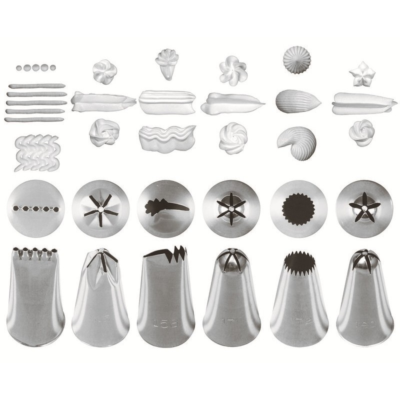 SERIE 6 BOCCHETTE INOX