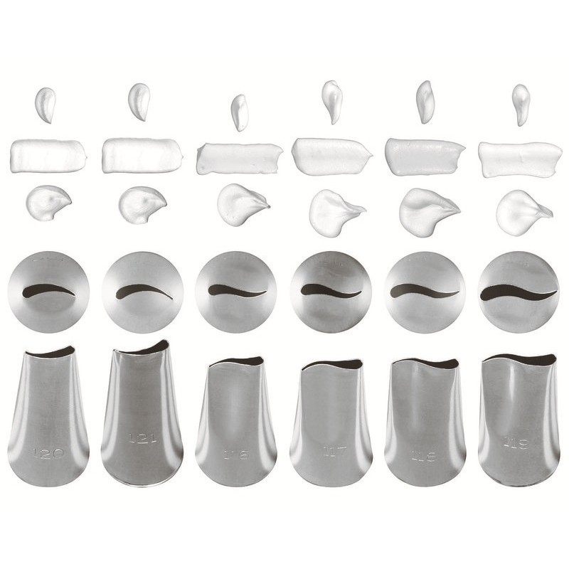 SERIE 6 BOCCHETTE INOX