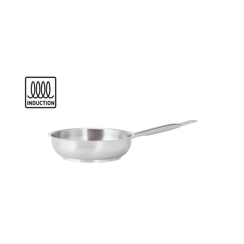 PADELLA 1M INOX 20x5h  - 4280020 | Novalberghiera