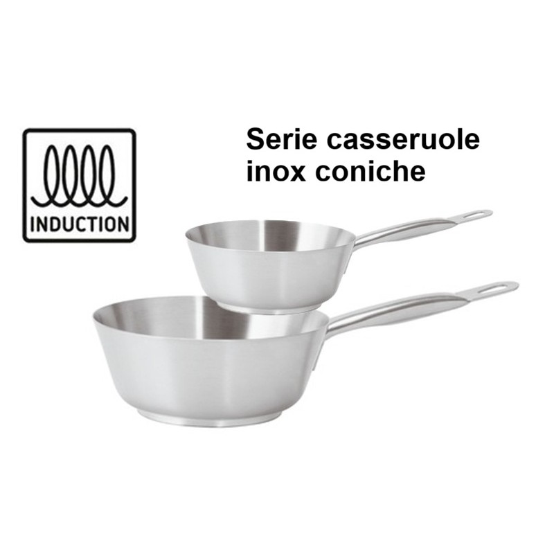 CASS.CONICA INOX PESANTE  - 4283999 | Novalberghiera