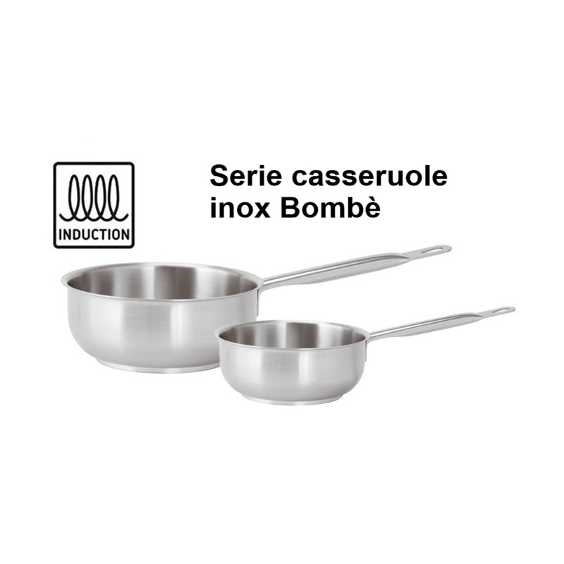CASS.INOX BOMBATA PESANTE  - 4284999 | Novalberghiera
