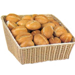 CESTO PANE RATTAN 45x42x17/24h
