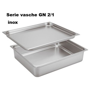 VASCA GN INOX 2/1 cm 65x53  - 3080999 | Novalberghiera