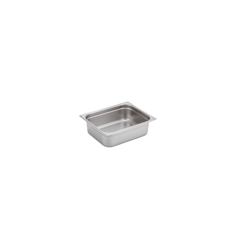 VASCA GN INOX 1/2 cm32,5x26,5x10h  - 3083010 | Novalberghiera