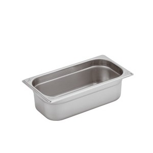 VASCA GN INOX 1/3 cm32,5x18x10h  - 3084010 | Novalberghiera