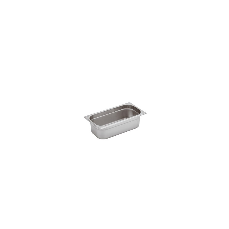 VASCA GN INOX 1/3 cm32,5x18x10h  - 3084010 | Novalberghiera
