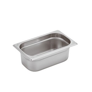 VASCA GN INOX 1/4 cm26,5x16x10h  - 3085010 | Novalberghiera