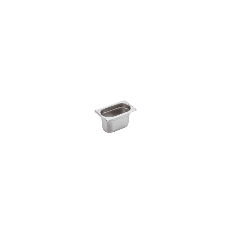 VASCA GN INOX 1/9 cm17,6x11x10h  - 3086110 | Novalberghiera