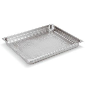 VASCA INOX FORATA GN 2/1x6,5h  - 3088006 | Novalberghiera