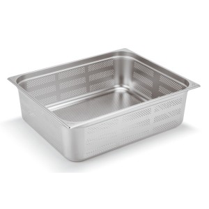 VASCA INOX FORATA GN 2/1x20h  - 3088020 | Novalberghiera